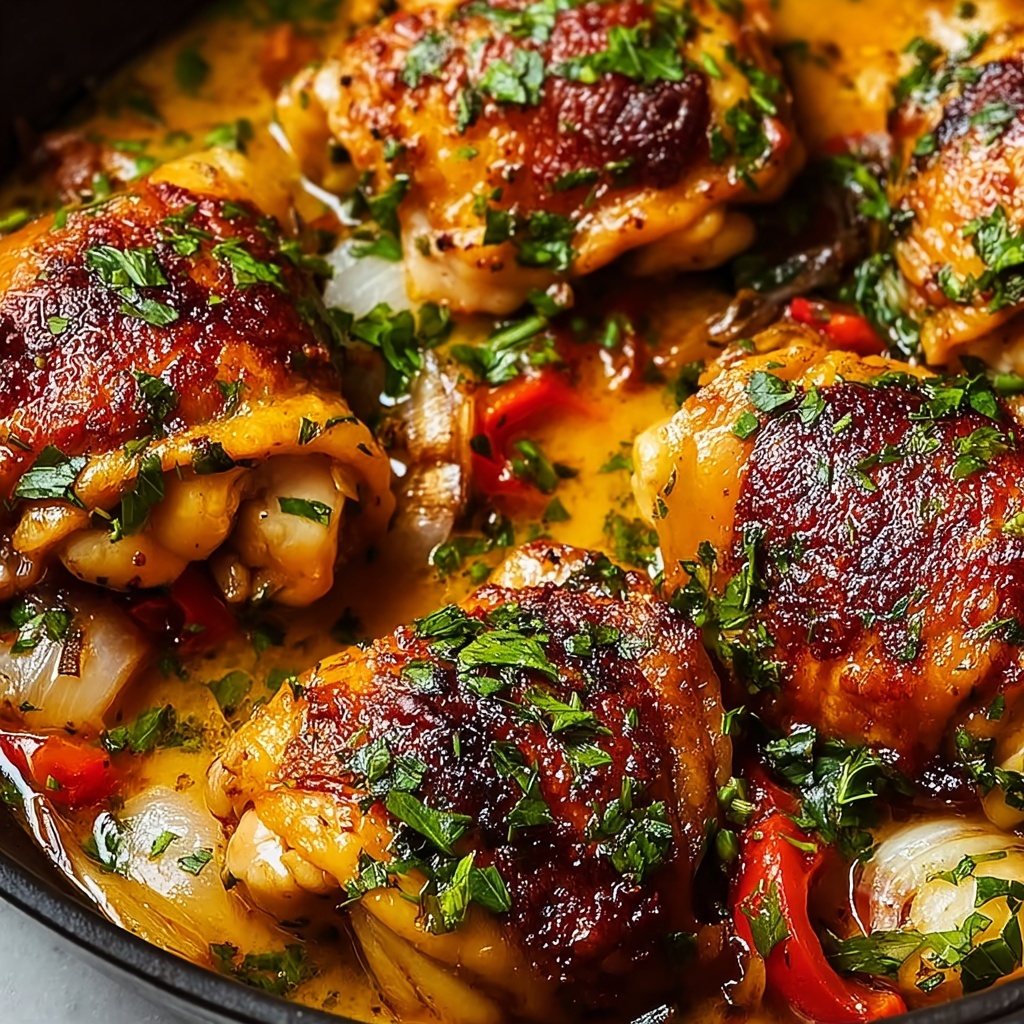 Spicy Brazilian Coconut Chicken Recipe - Recipe Image