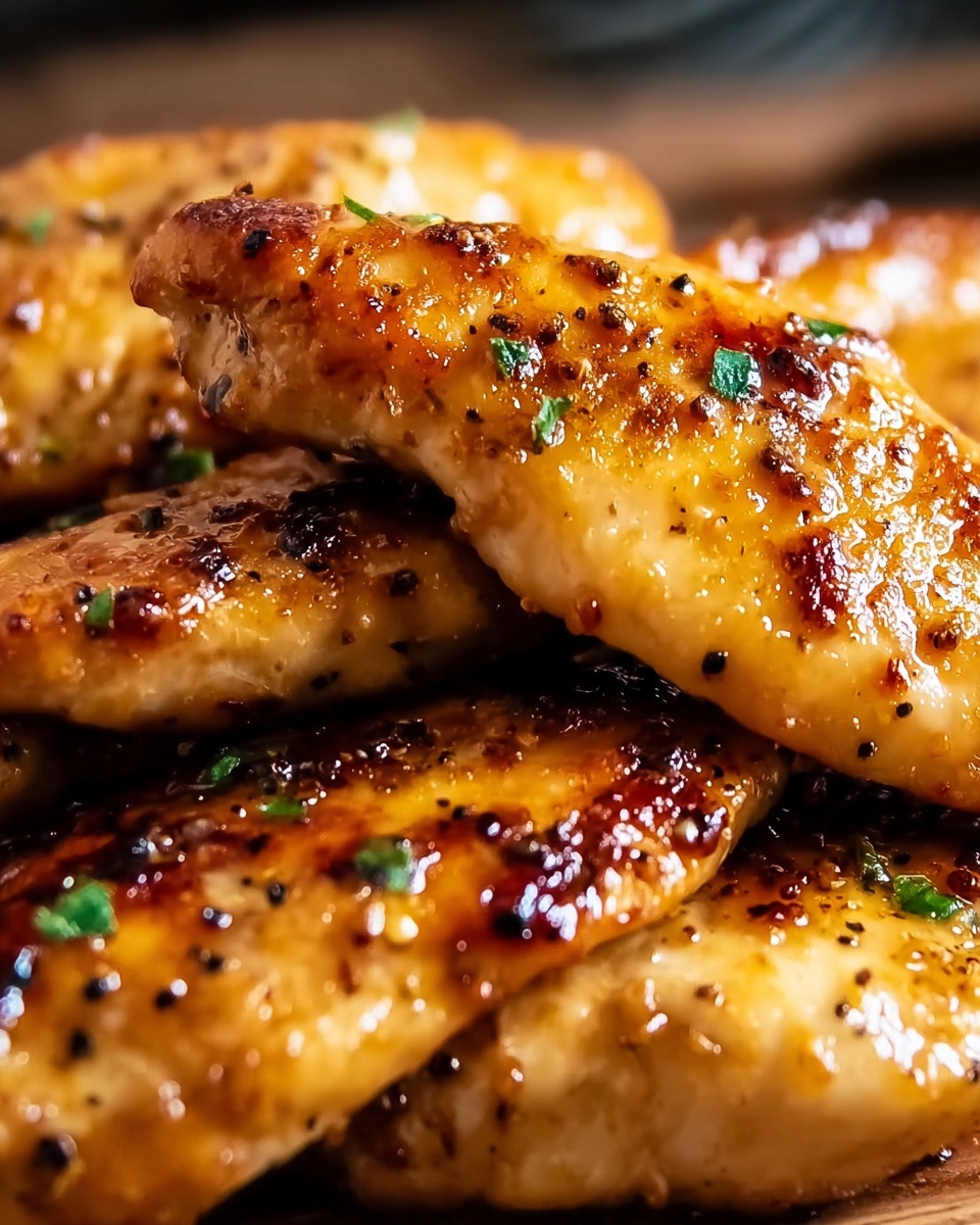 Honey Butter Garlic Chicken Tenders Recipe - Recipe Image