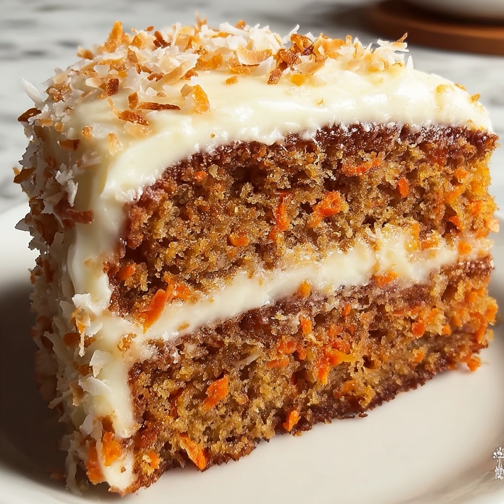 Cream Cheese Frosted Carrot Cake Recipe - Recipe Image