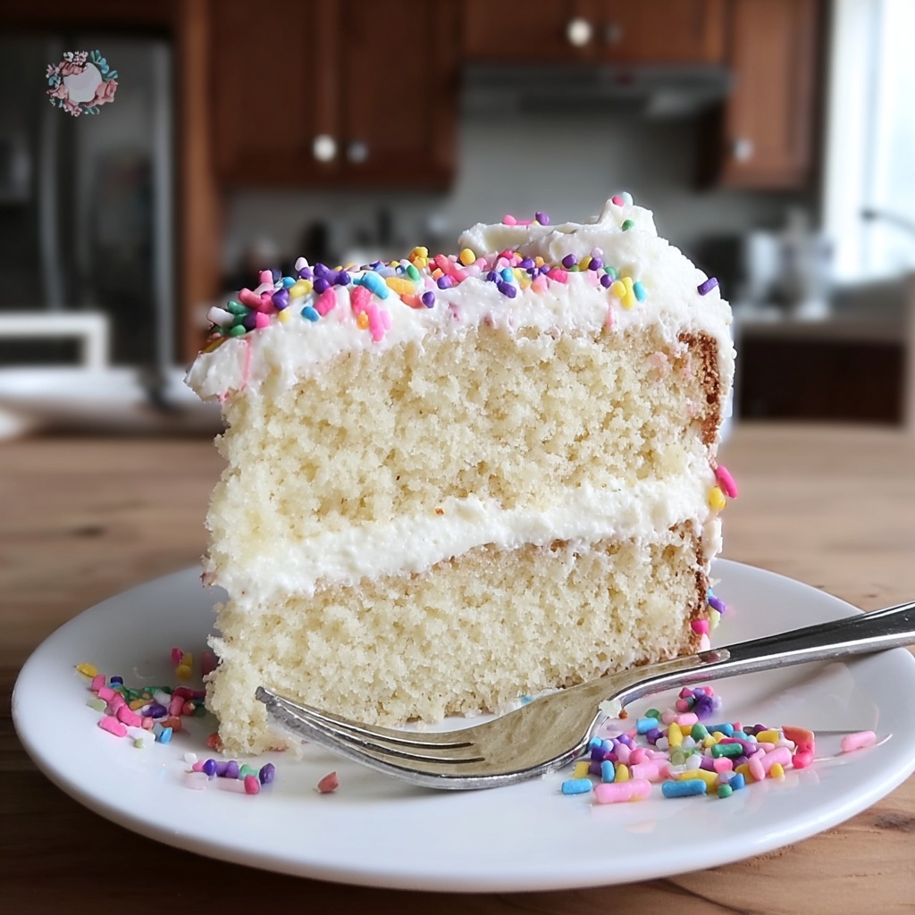 Simple Birthday Cake Recipe - Recipe Image