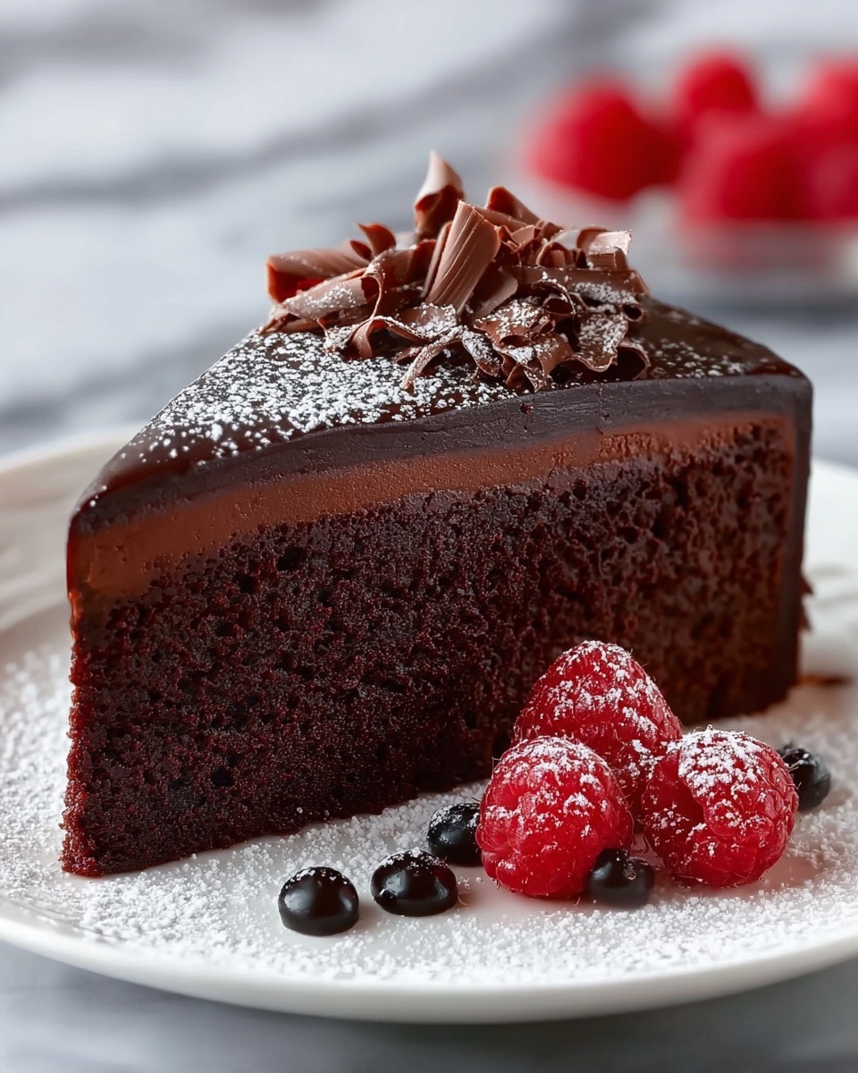 Flourless Chocolate Torte Recipe - Recipe Image
