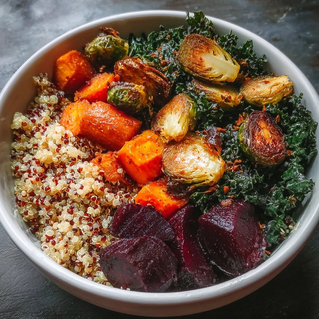 Autumn Grain Bowl with Roasted Vegetables Recipe - Recipe Image