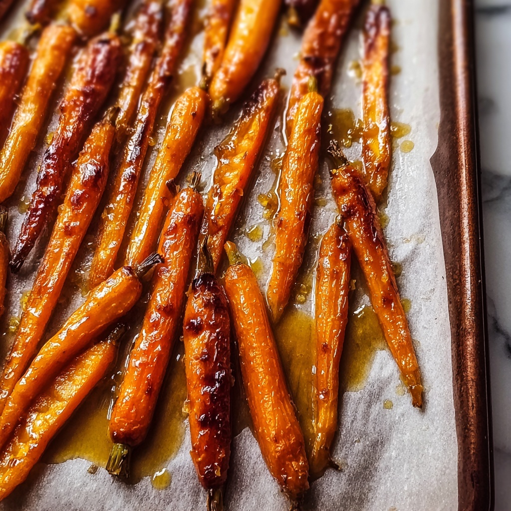 Roasted Carrots with Maple Tahini Drizzle Recipe - Recipe Image