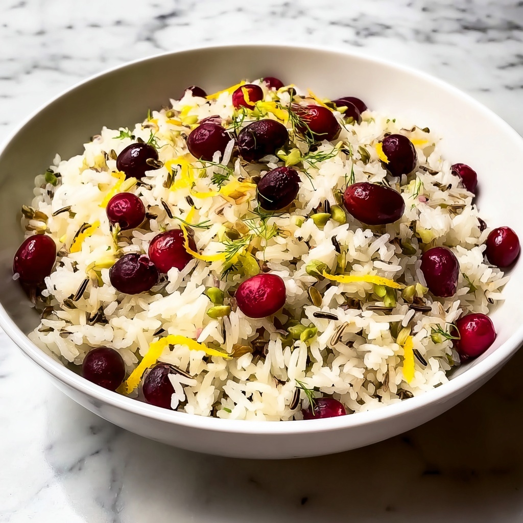 Cranberry Orange Rice Pilaf Recipe - Recipe Image