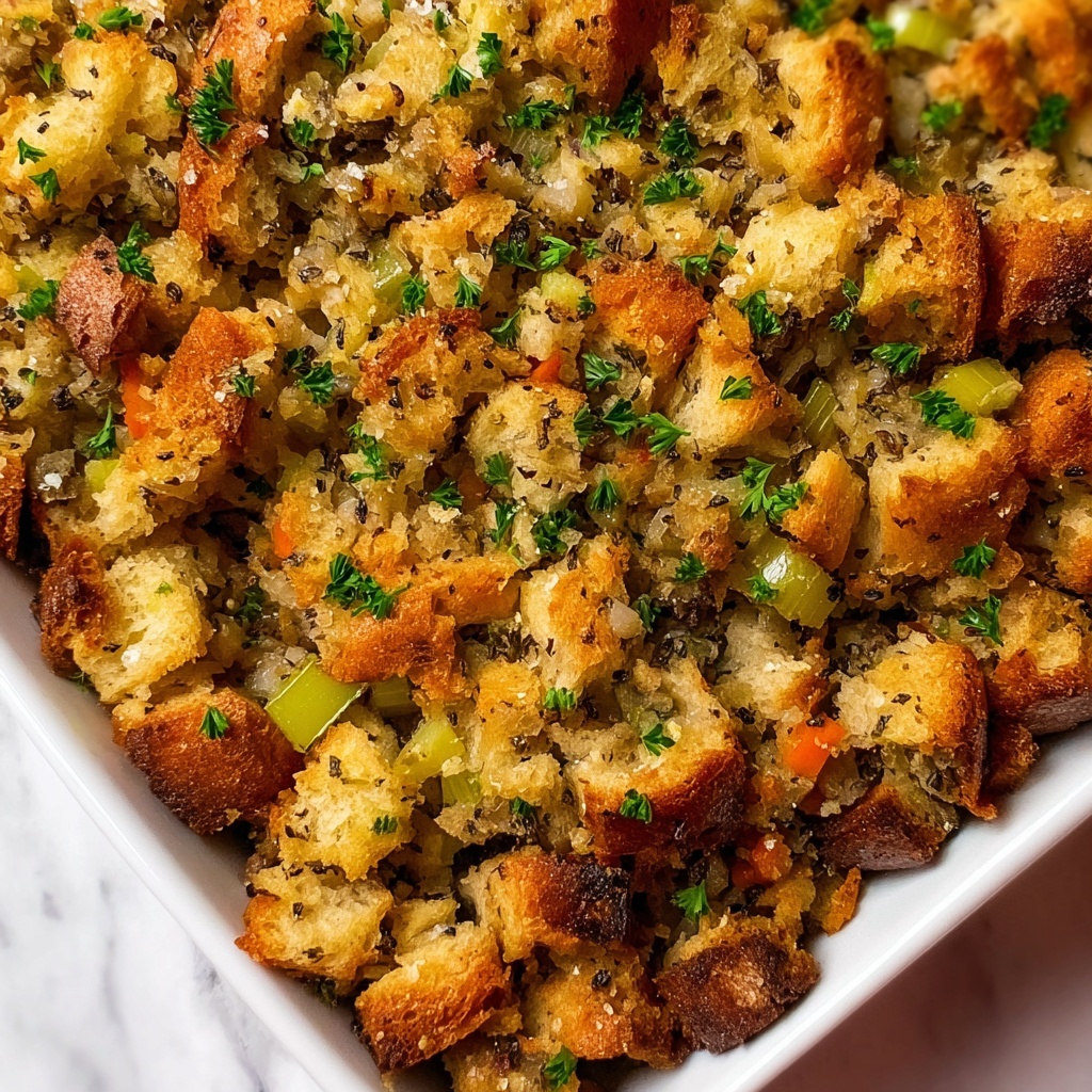 Classic Bread Stuffing: 7 Tips for Irresistible Flavor Recipe - Recipe Image