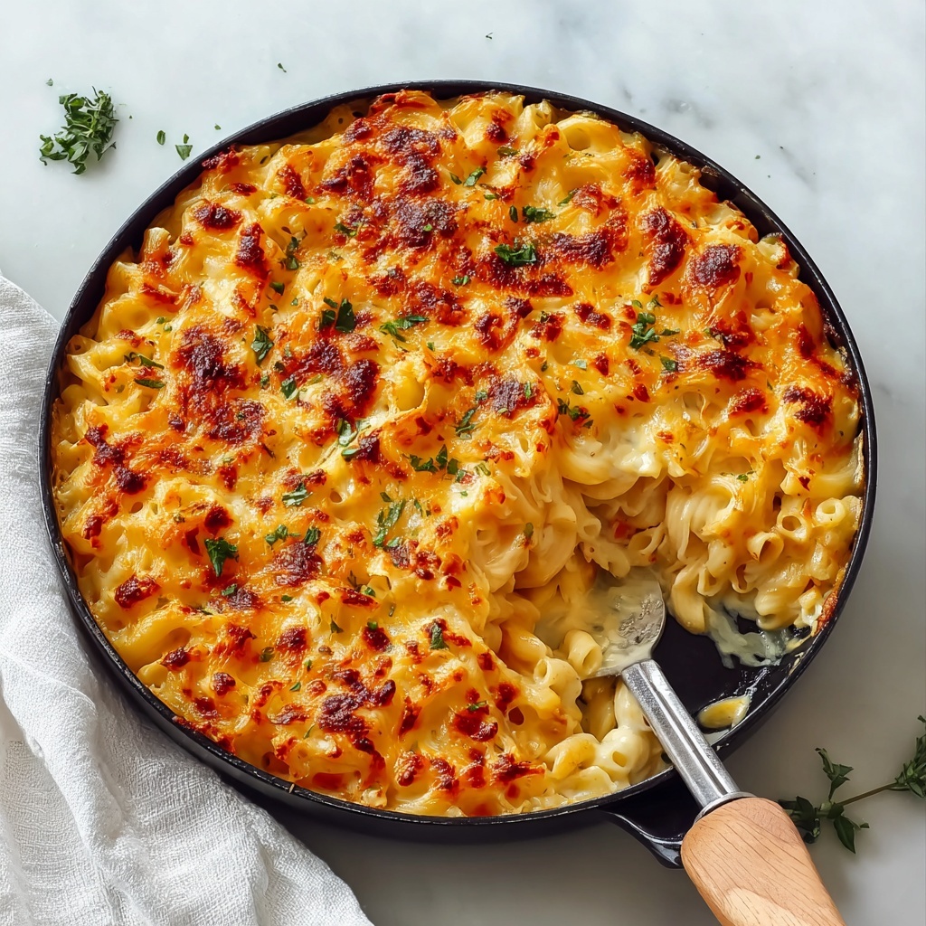 Kimchi Mac and Cheese: A Flavorful Twist on Comfort Food Recipe - Recipe Image
