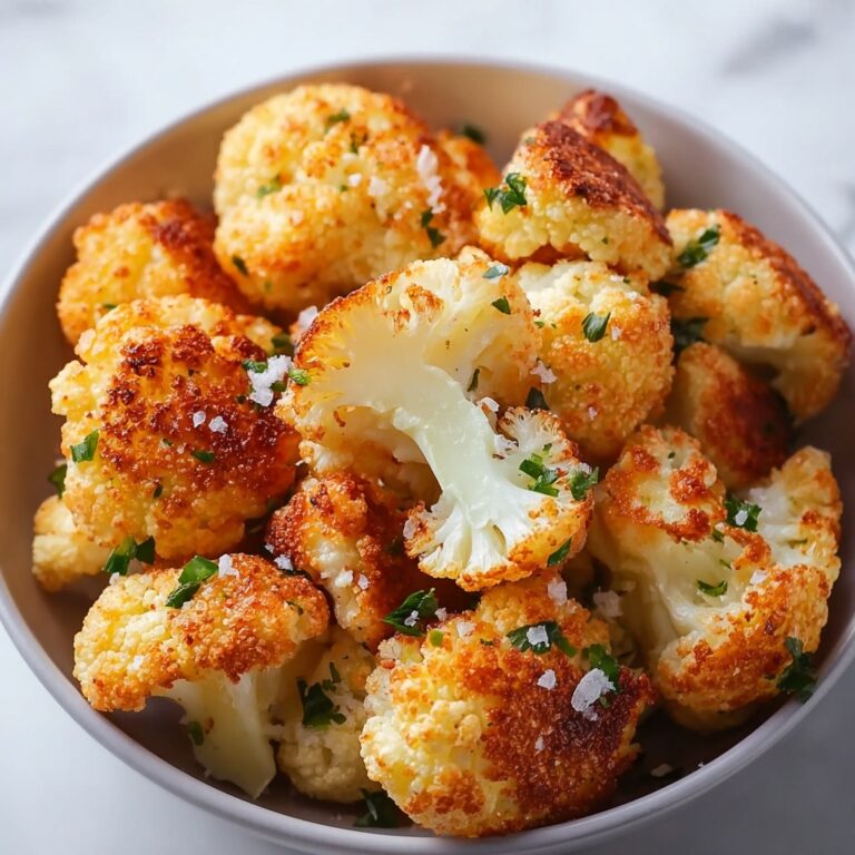 Crispy Baked Cauliflower Bites Recipe