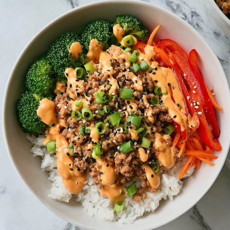 Bang Bang Ground Turkey Rice Bowls Recipe