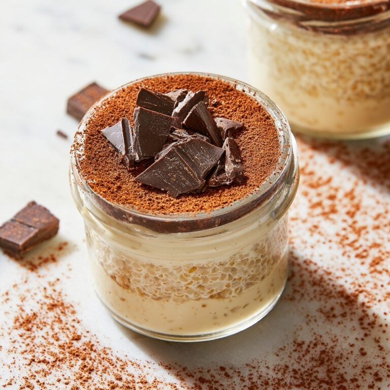 Tiramisu Overnight Oats Recipe