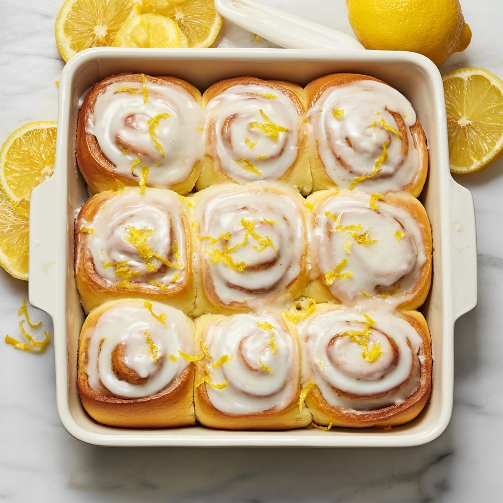 Lemon Sweet Rolls Recipe - Recipe Image