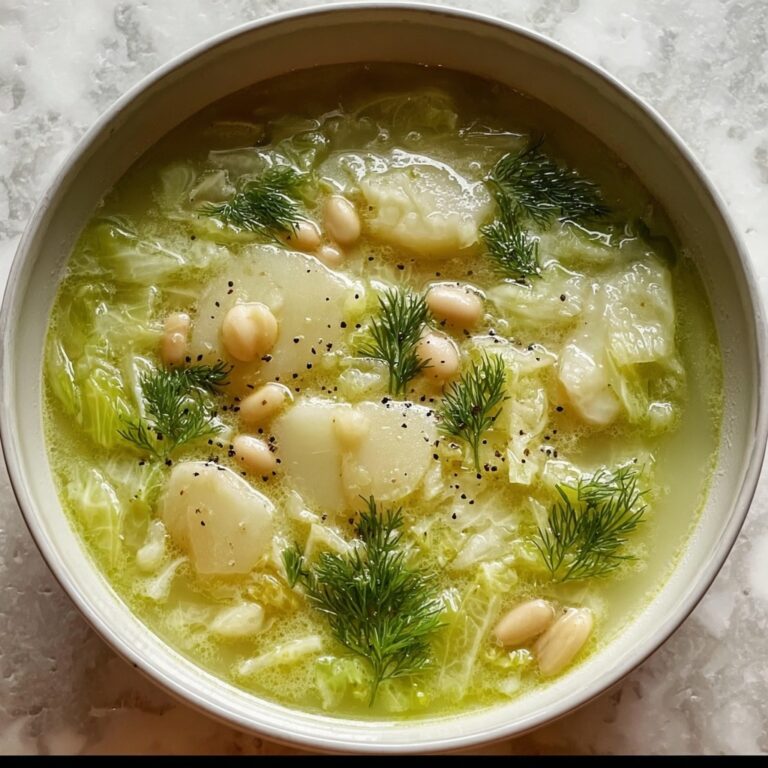 Lemon Dill Cabbage Soup: Cozy Comfort in 30 Minutes Recipe