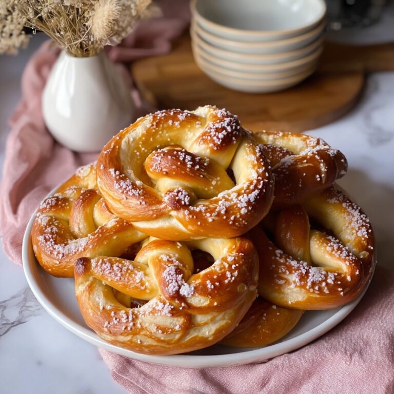 Buttery Soft Pretzels Recipe