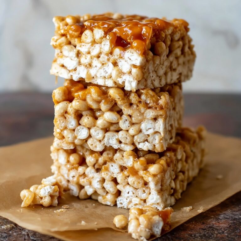 Brown Butter Dulce de Leche Rice Krispie Treats Recipe