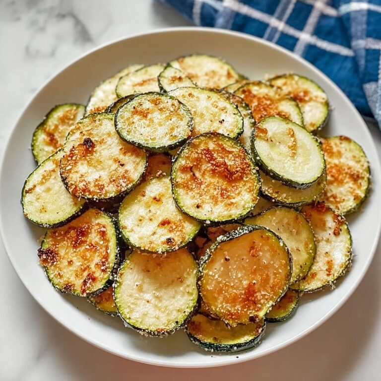 Crispy Oven-Baked Zucchini Chips Recipe