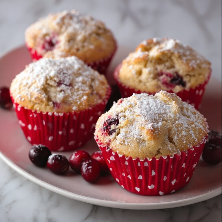 Cranberry Orange Muffins with Greek Yogurt Recipe