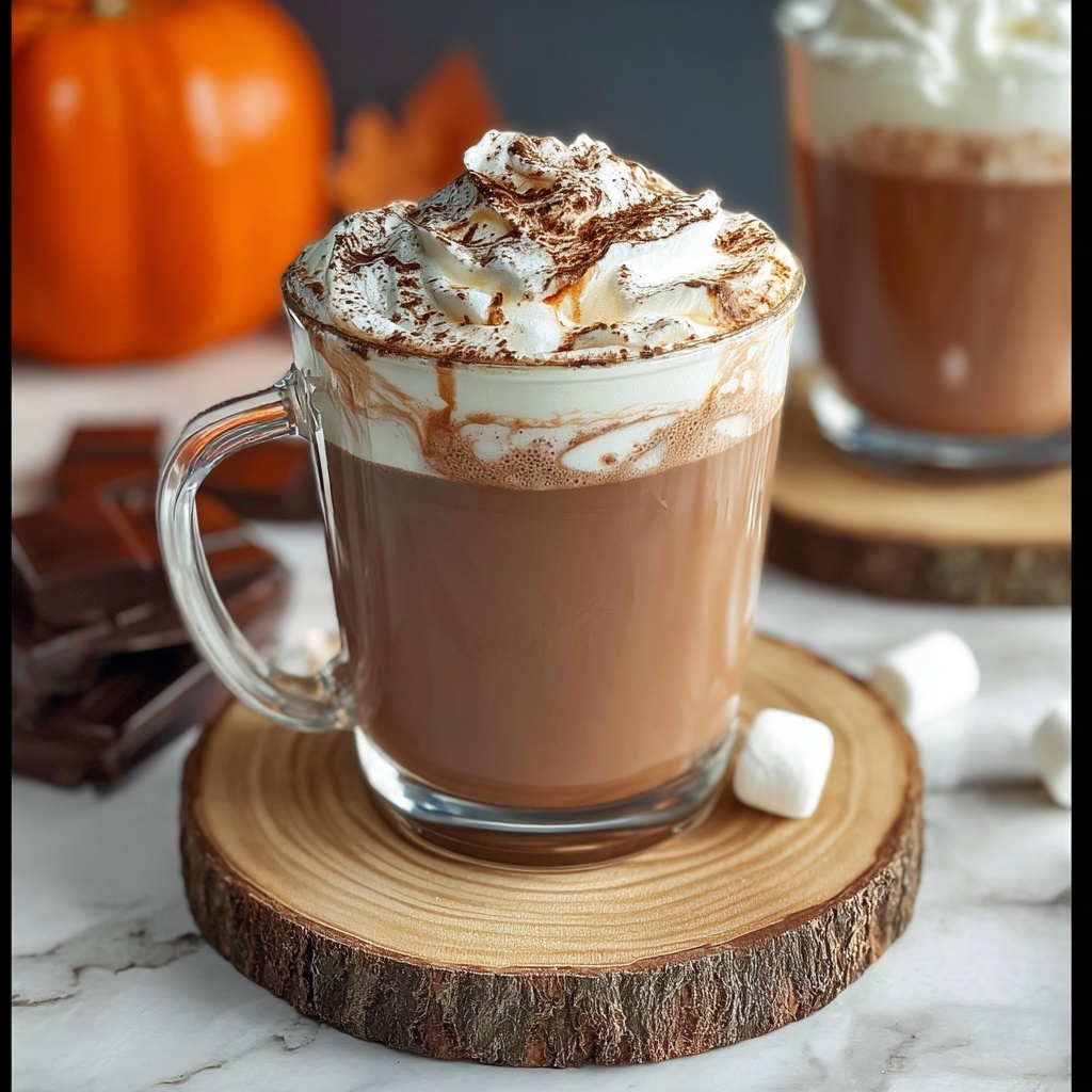 Pumpkin Hot Chocolate Recipe - Recipe Image