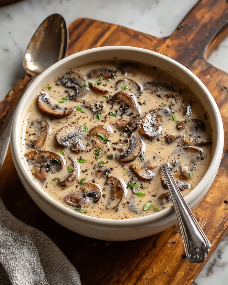 Hungarian Mushroom Soup Recipe - Recipe Image