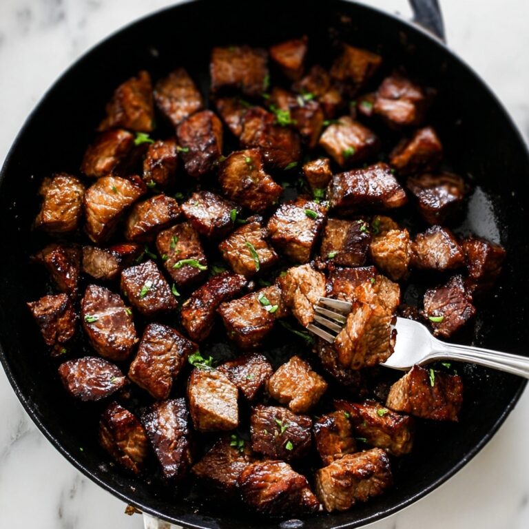 Garlic Butter Steak Bites Recipe