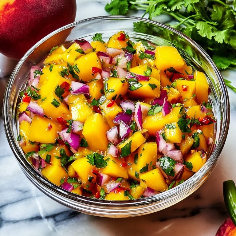 Fresh Peach Salsa Recipe