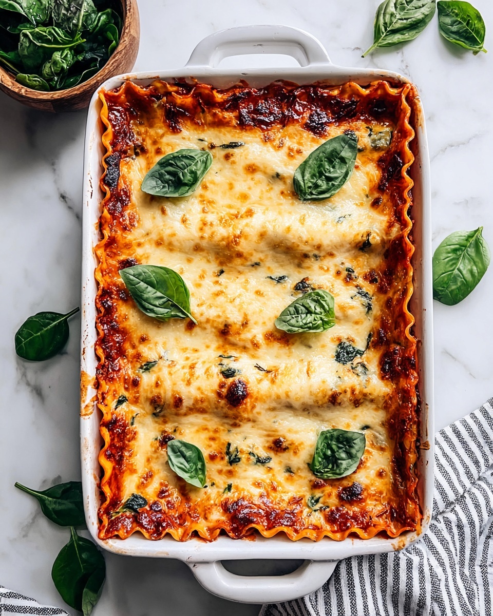 Pumpkin Spinach Lasagna Recipe - Recipe Image