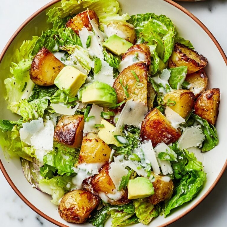 Smashed Potato Spring Salad with Creamy Lemon Dressing Recipe