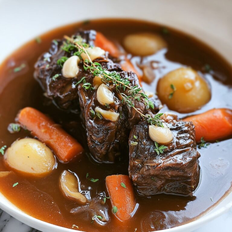 Oxtail Bourguignon Recipe