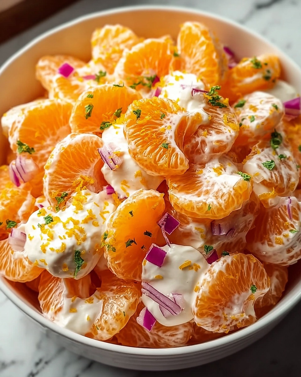 Orange Dreamsicle Salad: A Nostalgic Delight Recipe - Recipe Image