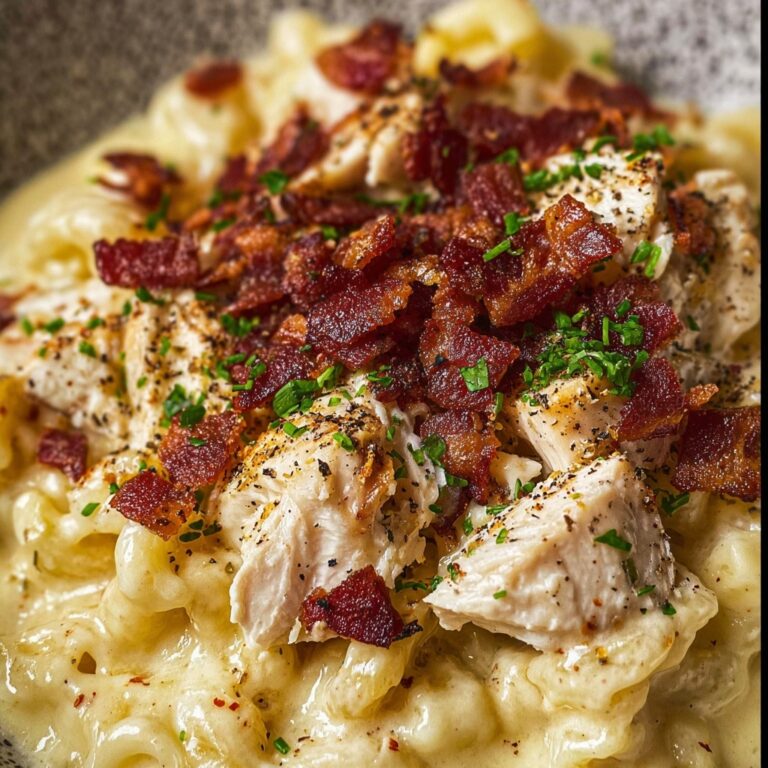 Chicken Ranch Mac and Cheese with Bacon Recipe