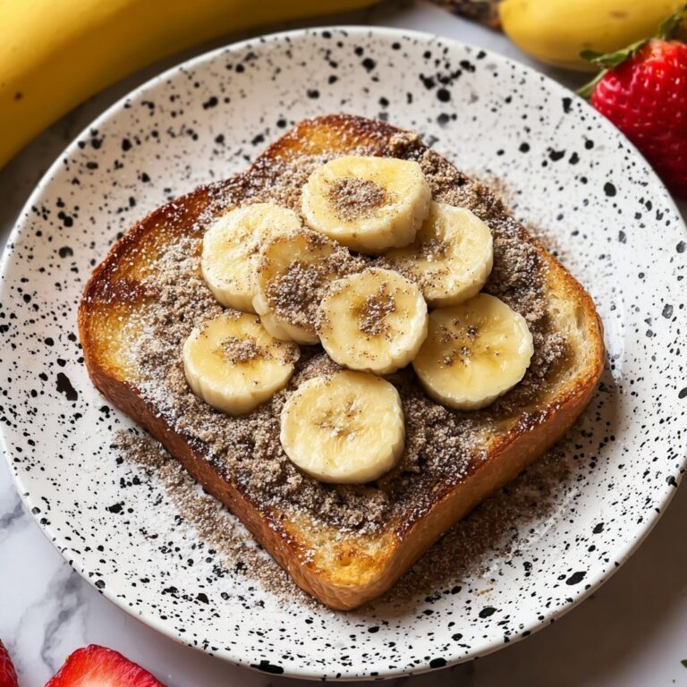 Irresistible Overnight Baked Banana French Toast Delight Recipe