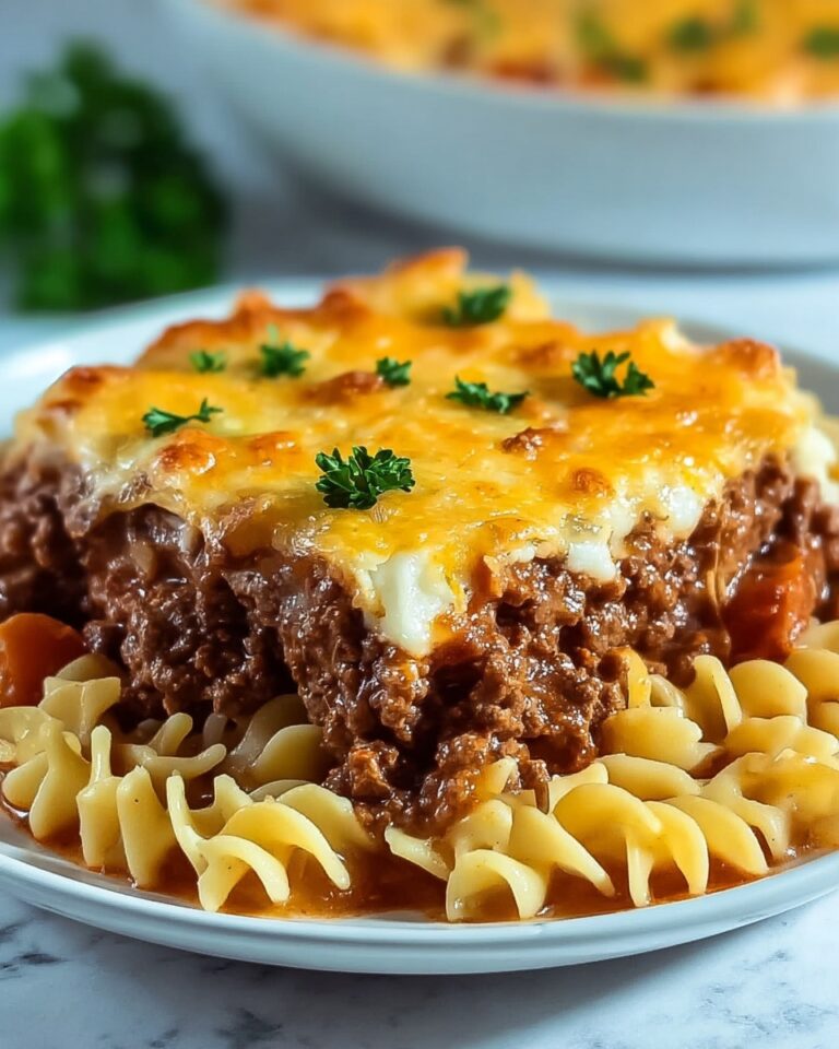 Beef Lombardi Casserole : A Cozy, Cheesy Bake Recipe