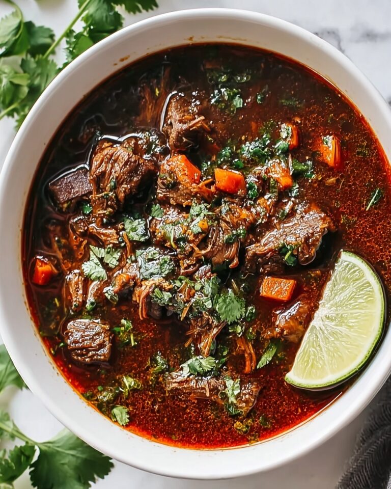 Authentic Mexican Beef Birria Stew with Tacos and Chartutilla Recipe