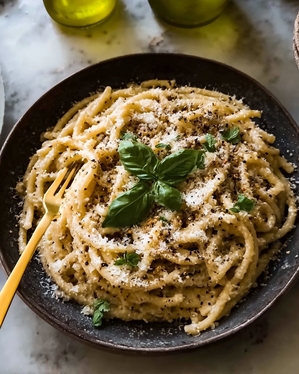 Lemon Basil Zucchini Pasta Alfredo Recipe - Recipe Image