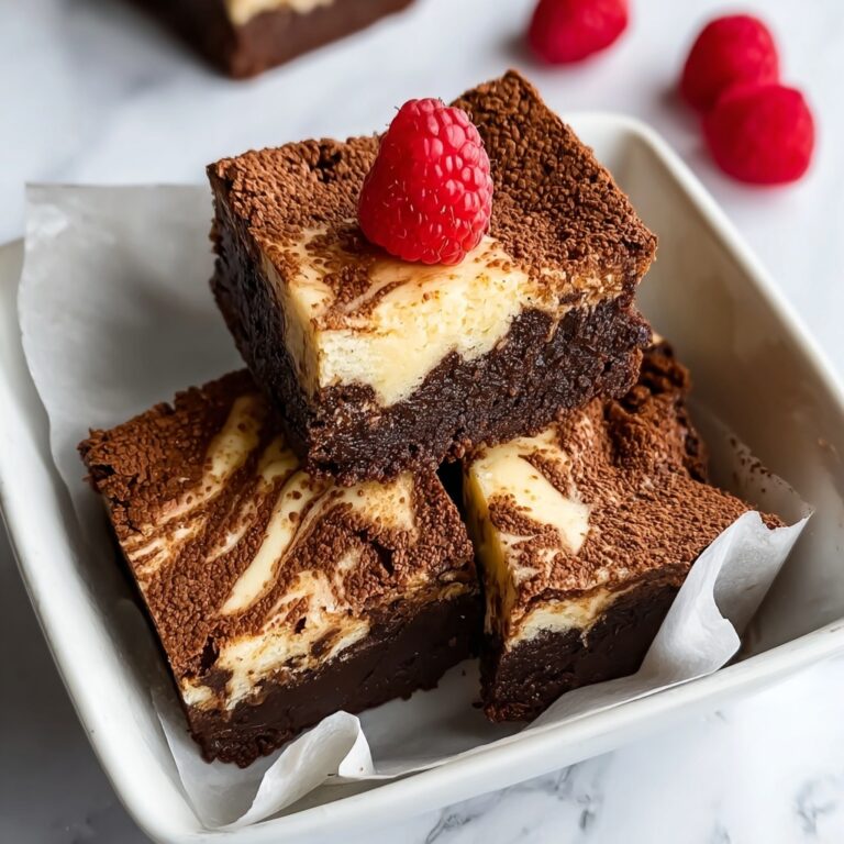 Keto Cheesecake Stuffed Brownies Recipe