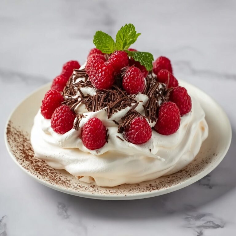 Keto Raspberry Pavlova Recipe