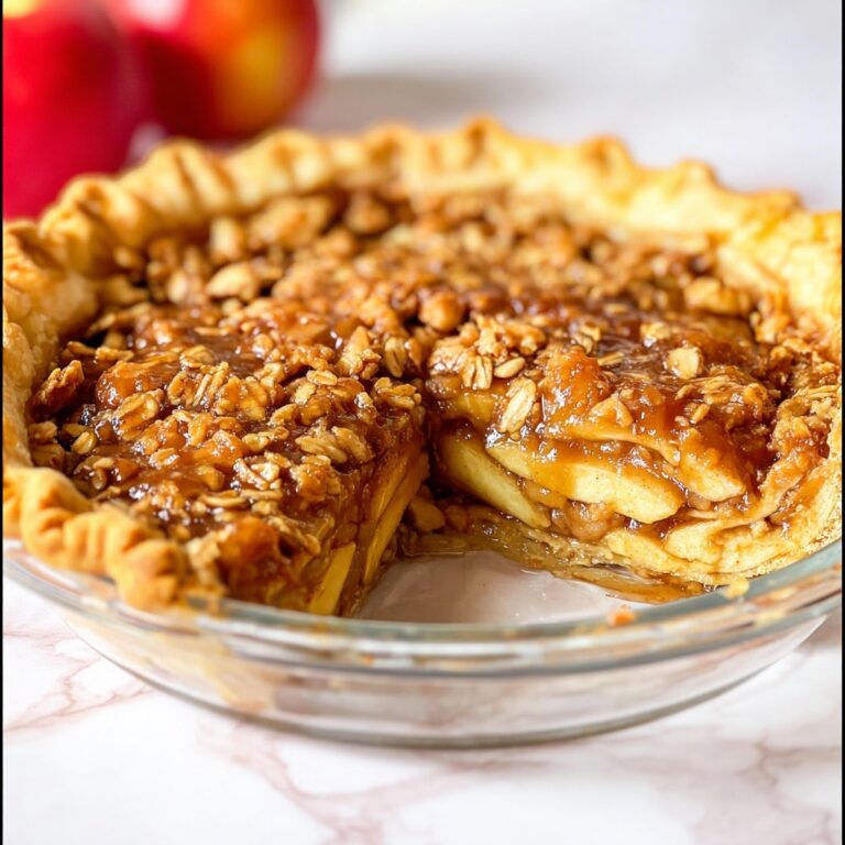 Deep Dish Apple Crisp Recipe