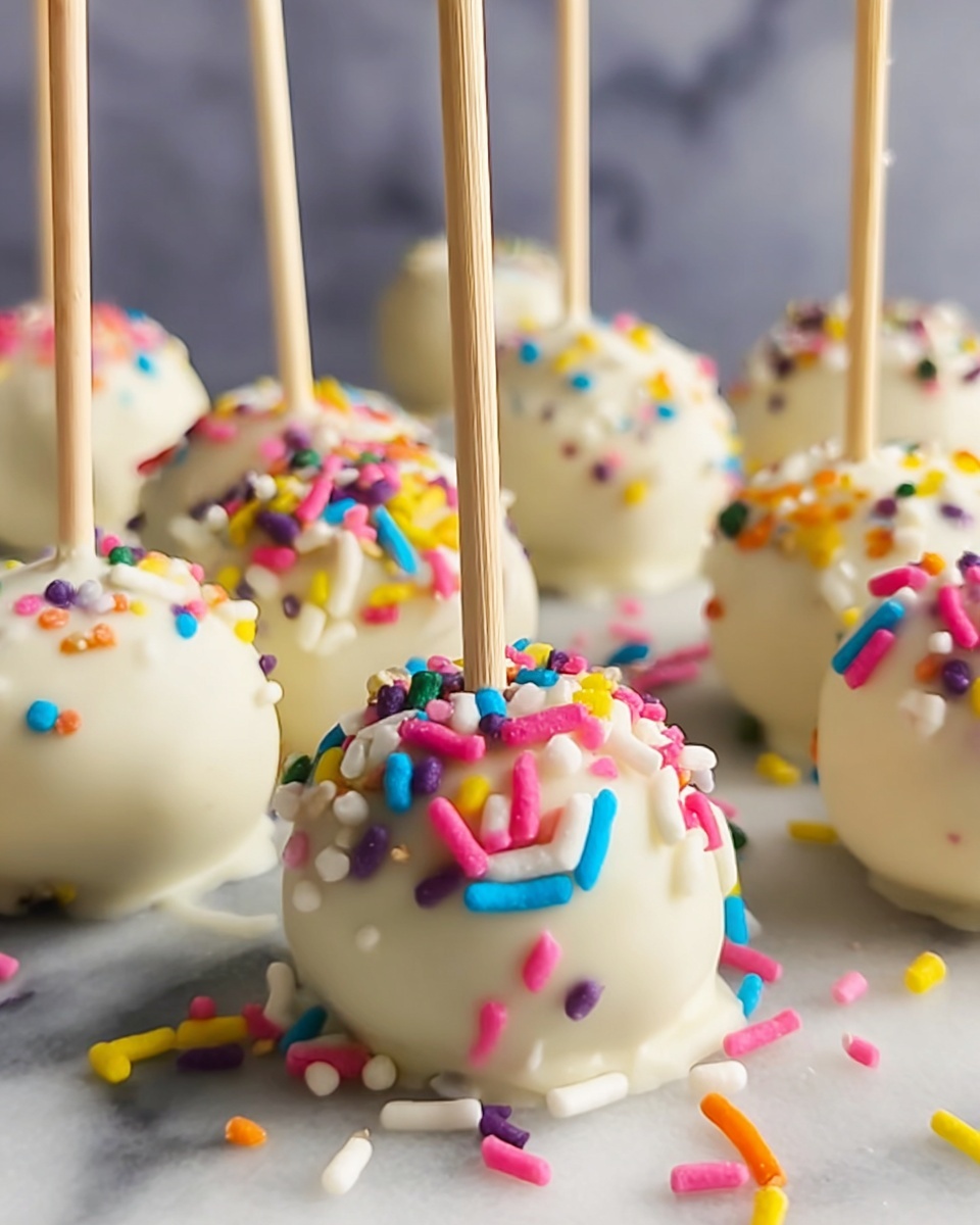 Funfetti Cake Pops for Any Occasion Recipe - Recipe Image