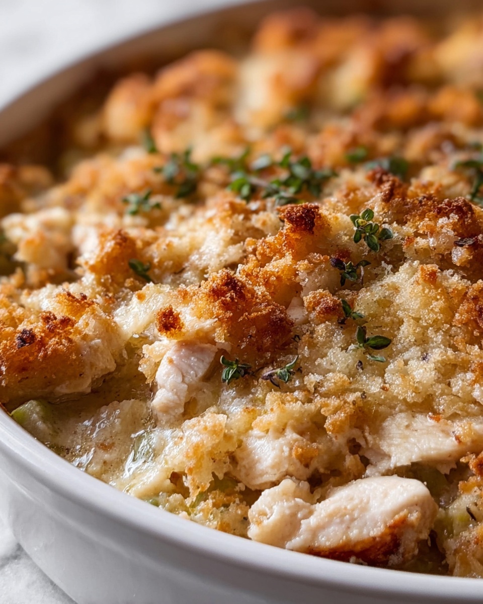 Chicken and Stuffing Casserole Recipe - Recipe Image