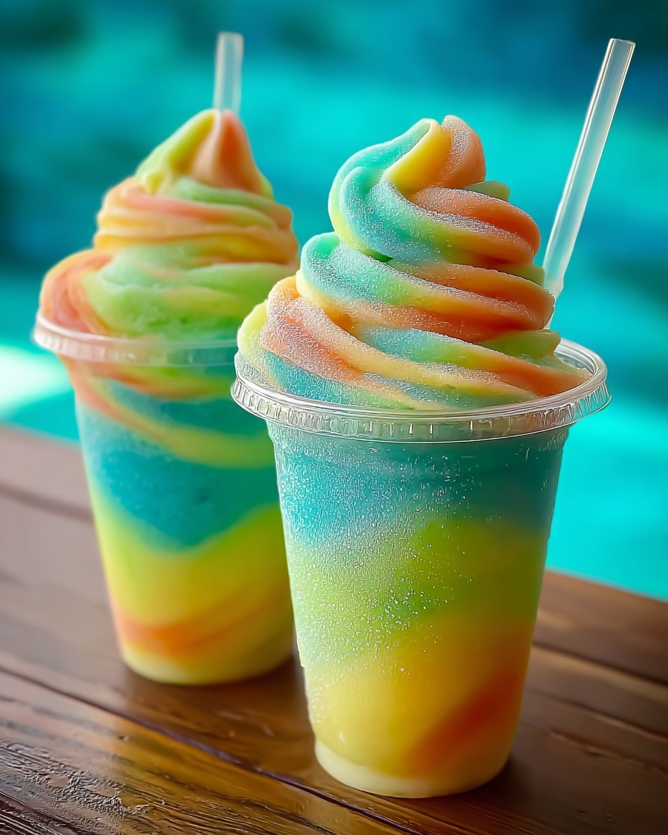 Tropical Sherbet Swirl Recipe - Recipe Image