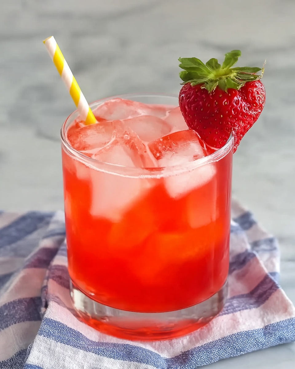 Strawberry Açaí Lemonade Recipe - Recipe Image