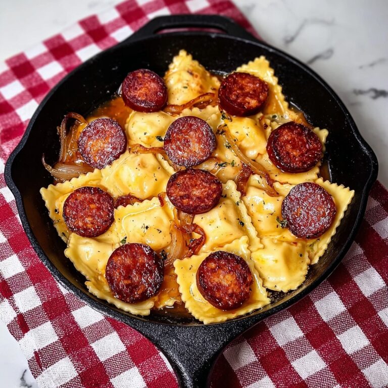 Pierogies and Kielbasa Skillet Dinner Recipe