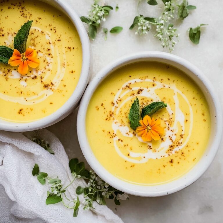 Bright & Creamy Yellow Gazpacho: Your Summer Chill Solution Recipe