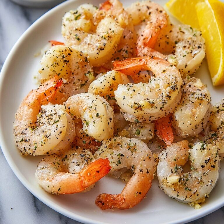 Air Fryer Garlic Parmesan Shrimp Recipe