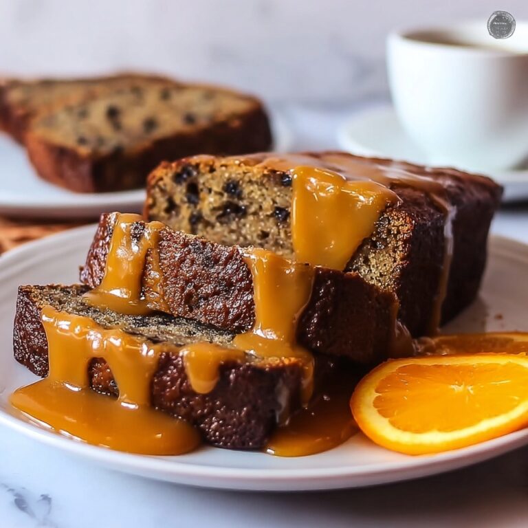Date and Orange Loaf Cake with Orange Glaze Recipe