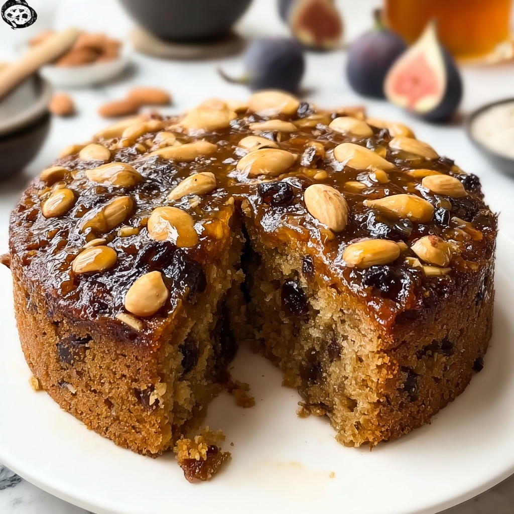 Fig, Almond, and Date Cake Recipe - Recipe Image