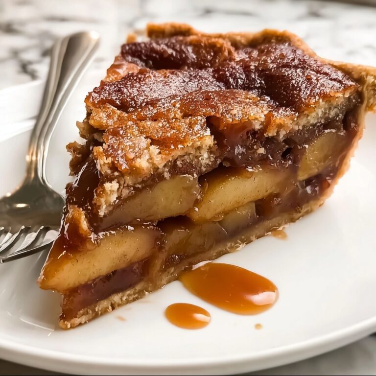 Soft Apple Date Rustic Cake with Toffee Glaze Recipe
