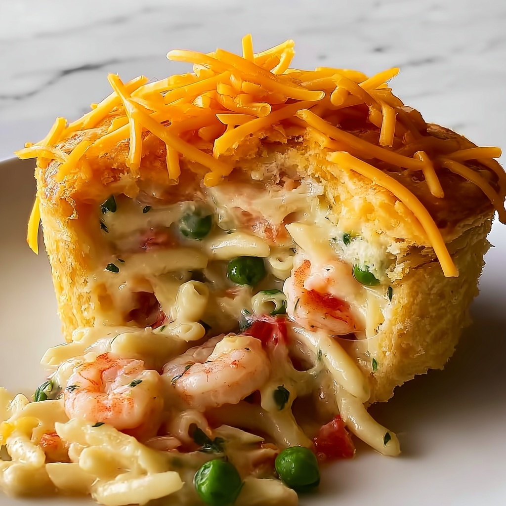 Cheddar Bay Biscuit Seafood Pot Pie: 7 Comforting Layers Recipe - Recipe Image