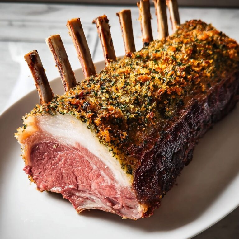 Herb Crusted Rack of Lamb: 7 Steps to Culinary Bliss Recipe