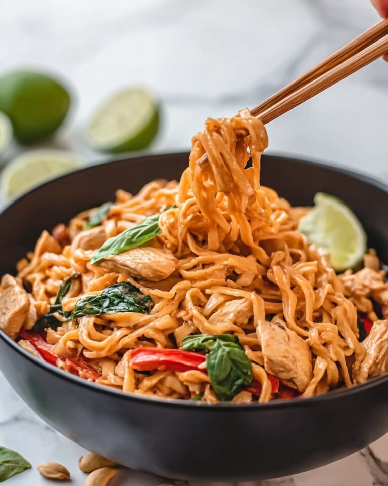 Spicy Peanut Noodles Recipe