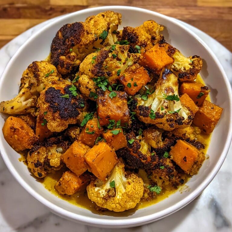 Roasted Cauliflower Pumpkin Curry Recipe