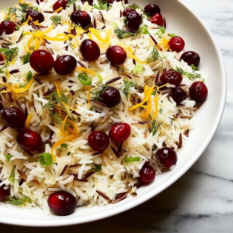 Cranberry Orange Rice Pilaf Recipe